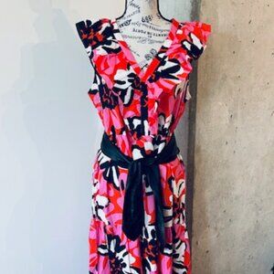 SUMMER CLEARANCE!  Mud Pie Tiered Maxi Floral Dress (Size M)